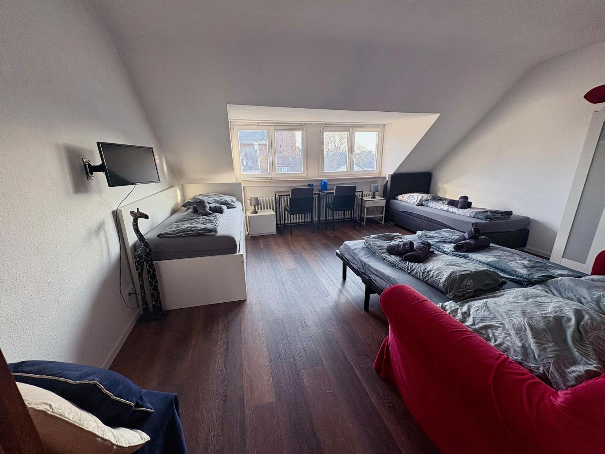 Nasa Wohnung Uerdingen เครเฟลด์ ภายนอก รูปภาพ